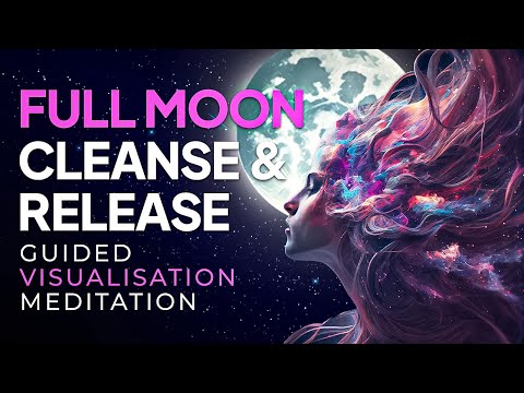 Full Moon Meditation May 2024 | Energy Cleansing & Healing