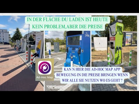 Schnell laden im Alltag, abseits der Autobahnen. #elektromobilität #adhoclademap #laden 