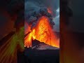 Vulcan Epic Drama Landscape Travel Fire Volcano Shortvideo Shortsnature