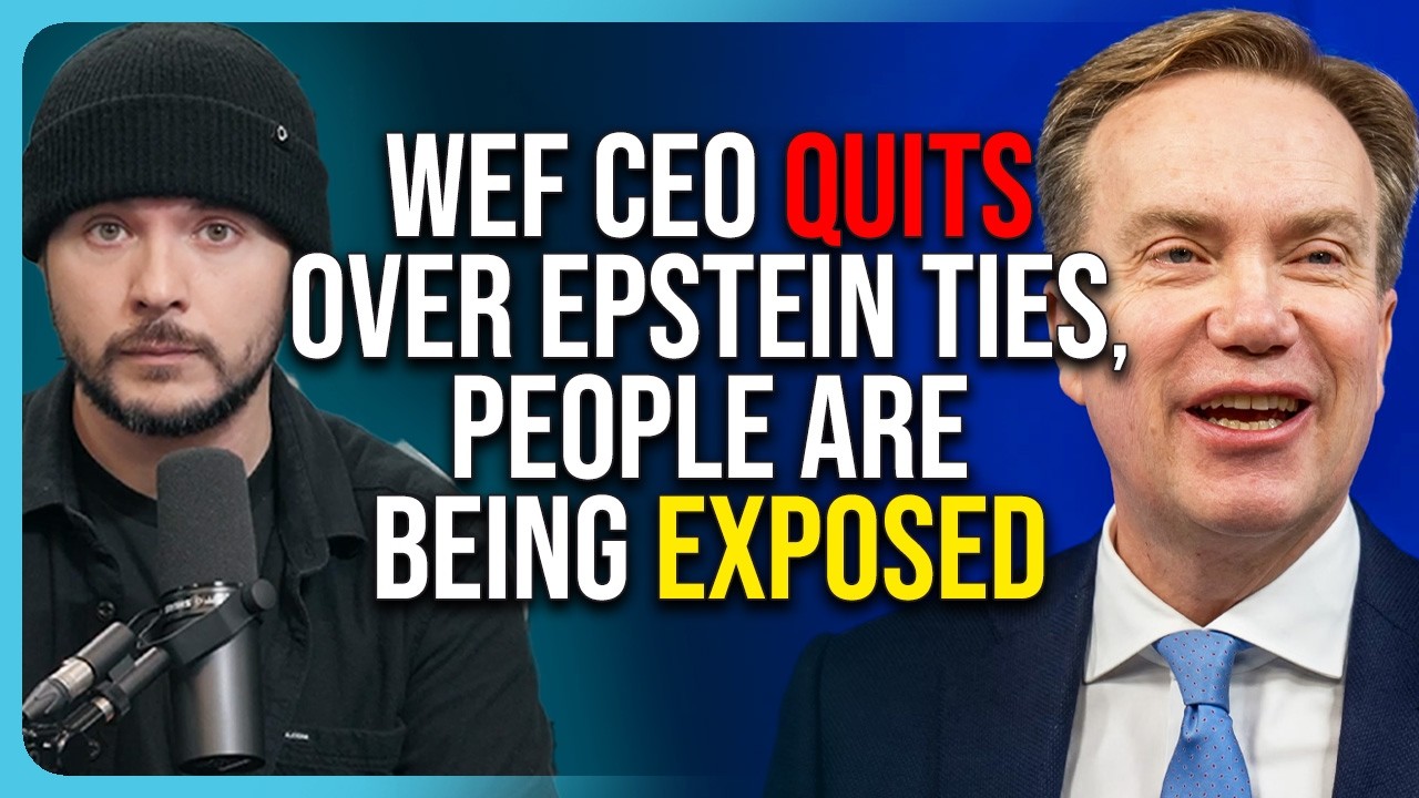 WEF CEO QUITS Over Epstein Ties, People Are Being EXPOSED