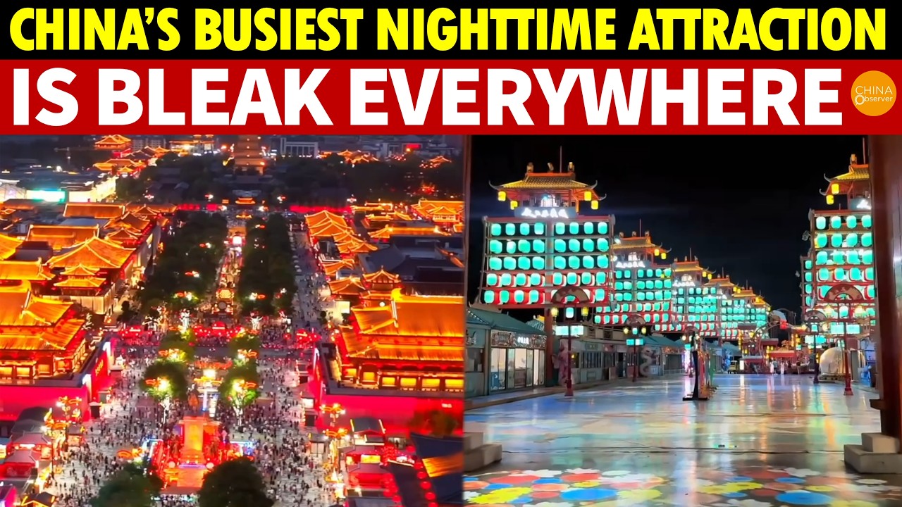 40M Visitors, Only 20 Cents Each? China’s Busiest Nighttime Attraction Is Bleak Everywhere