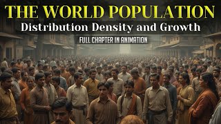 The World Population Distribution Density and Growth class 12 Full Chapter (Animation) | Chapter 2