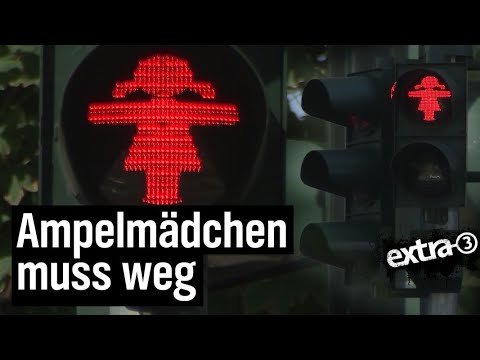 Realer Irrsinn: Ampelmädchen in Sachsen-Anhalt verboten | extra 3 | NDR