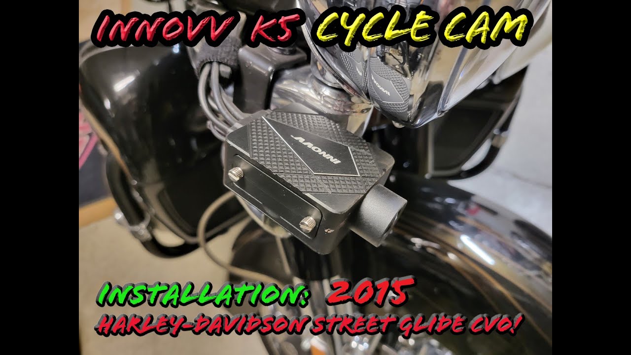 INNOVV K5 Camera POST-INSTALLATION Walk-thru on 2015 Harley-Davidson Street Glide CVO