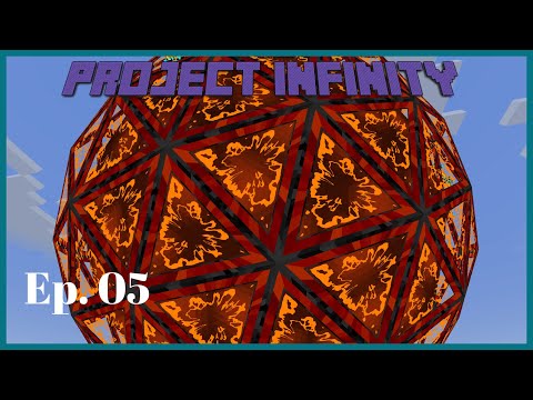 Project Infinity Ep05 - Draconic Energy Core and Botanical Machineries