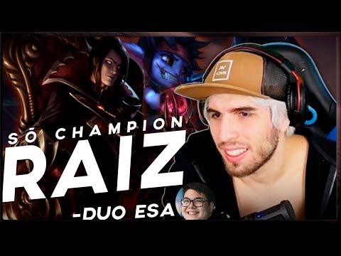 SÓ CHAMPION RAIZ HOJE! - duo ESA