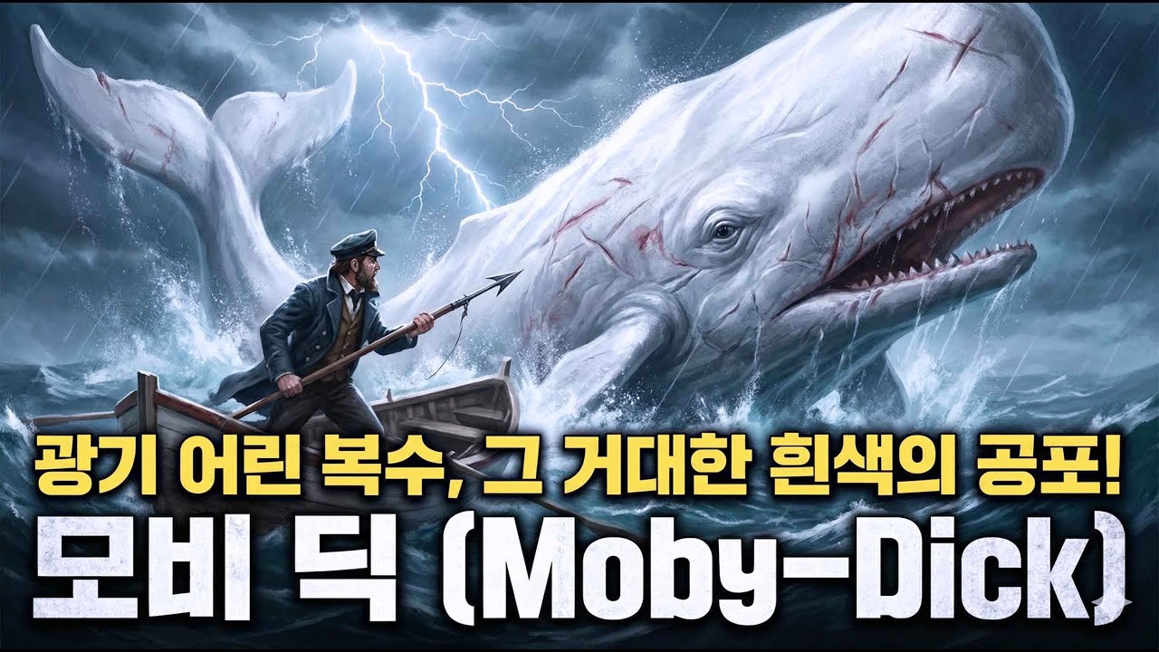 광기 서린 복수극의 끝판왕, 거대한 걸작 《모비 딕(Moby-Dick)》을 만나다