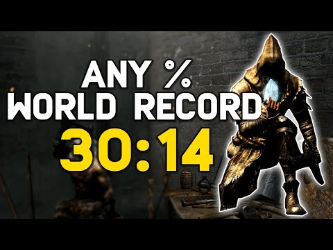 I broke another Dark Souls speedrun WORLD RECORD