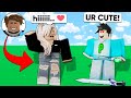 I Pretended to Be a GIRL, So I Could Test My FRIEND.. (Roblox Bedwars)