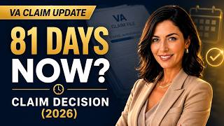 Your VA Claim Could Be Decided in 81 Days Now (2026)