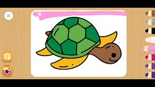 PINTANDO A TARTARUGA l Joguinhos para crianças