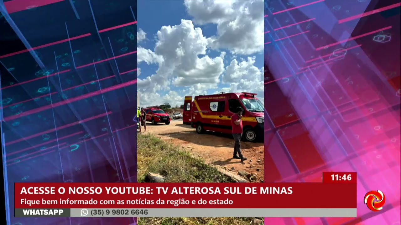 Carro da saúde se envolve em acidente em Andradas