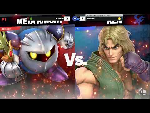 TSL198 SSBU Loseers Quarter Finals - Arconi (Metaknight / Palutena) vs Skarm (Mario / Ken)