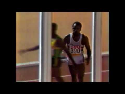 1984 Olympics, Men's 100m, Semifinal 1, Los Angeles, USA