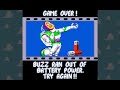 Toy Story 2 Buzz Lightyear To The Rescue Game Over GBC