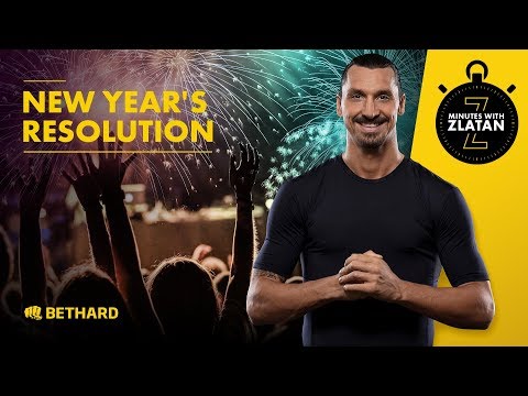 Minutes with Zlatan - Nyårslöfte