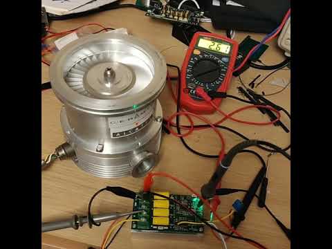 A easy way to drive molecular pump.