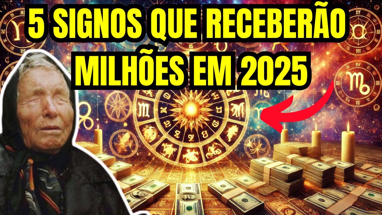 CHOCANTE: Este SIGNO do Zodíaco terá um 2025 INCRÍVEL E CHEIO DE DINHEIRO!
