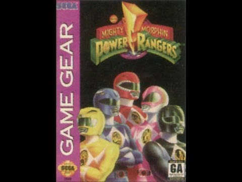 mighty morphin power rangers game gear 4/7