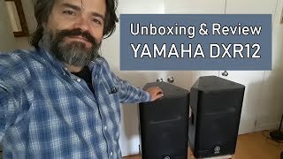 Unboxing & Review YAMAHA DXR12