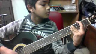 Badal pe paon hai guitar lesson - YouTube