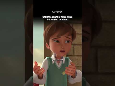 Superlibro │Sadrac, Mesac y Abed-nego en el horno de fuego │ Historias de la Biblia para Niños