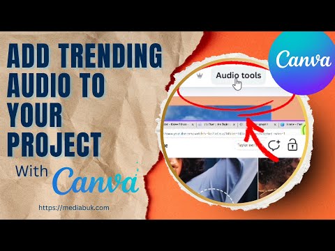 Adding Trending Music to Canva Designs video thumbnail