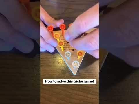 How to solve this tricky game #viralvideo #christmasdecoration #shortsfeed #love #viral #games