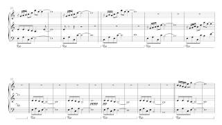 Aphex Twin - aisatsana sheet music (MIDI cimbalom sound)