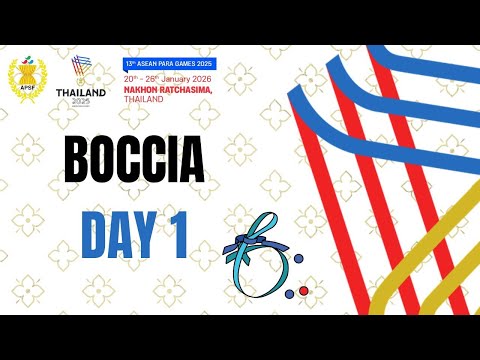 ASEAN Para Games 2025 - BOCCIA DAY 1