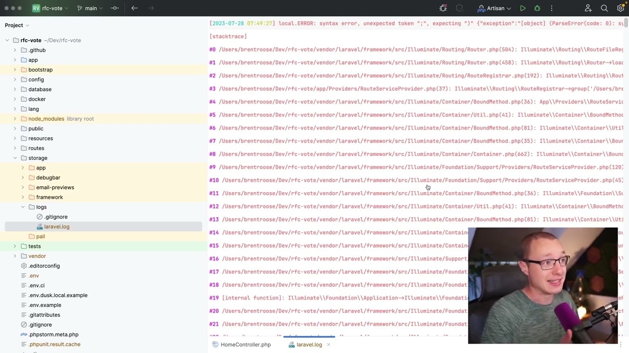 Quick tip: improved PhpStorm logging