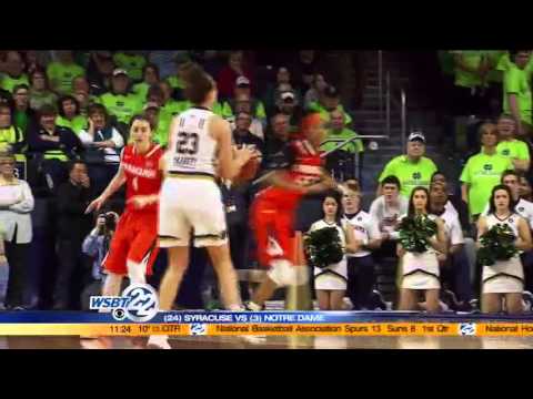 No. 3 Notre Dame tops Syracuse 90-62