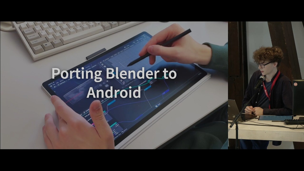 Porting Blender to Android &mdash; BCON26 - YouTube
