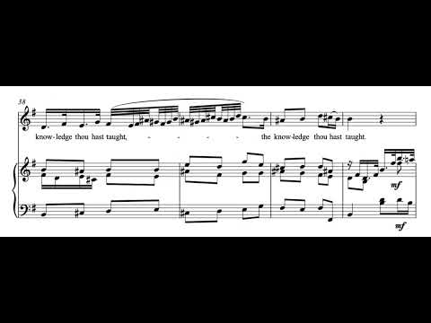 Will the sun forget to streak (Solomon - G.F. Händel) Score Animation
