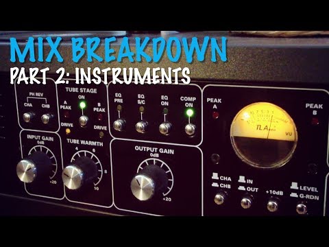 Mix Breakdown "I'm alright - Angels in Amplifiers" Part 2: Instruments | Hybrid Mixing