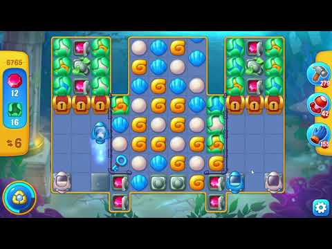 Fishdom 6765 Level - 10 moves - NO BooSTERS