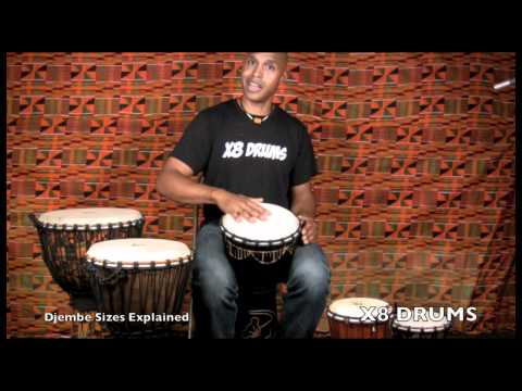 Which Size Djembe is Right for Me? - X8 DRUMS