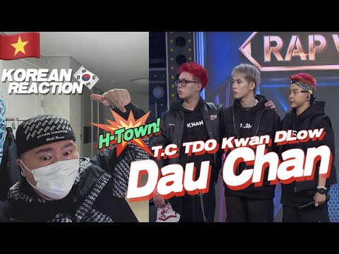 🇻🇳🇰🇷🔥Korean Hiphop Junkie react to T.C VS TDO Kwan VS DLow - Dấu Chân - Team Rhymastic| RapViệt Mùa2