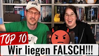 Top10 - "wir liegen FALSCH" - Brettspiele