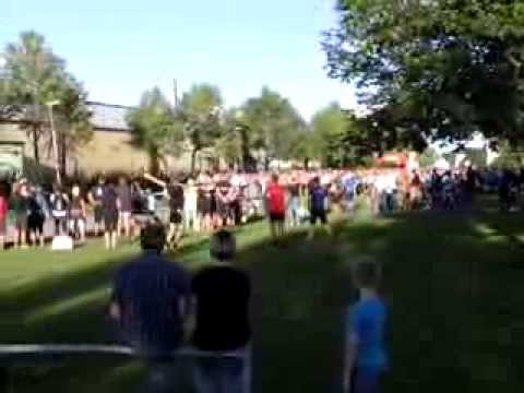 Blodomloppet i Örebro 2013 - Starten kl 18.30