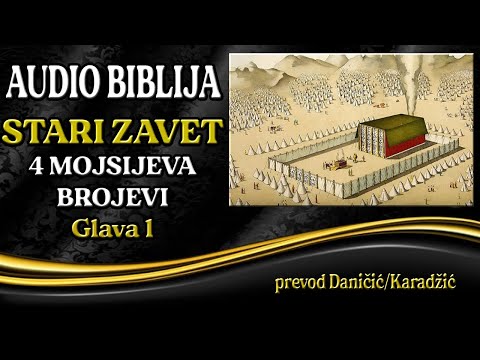 4 Mojsijeva 1 glava - Brojevi - Audio Biblija - Popis stanovništva