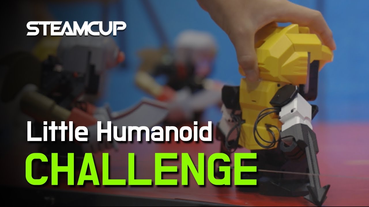 (EN)STEAMCUP  - Little Humanoid Challenge (ep.01)