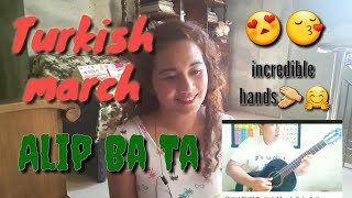 Download lagu Alip Ba Ta/ turkish march-solo guitar/ reaction video mp3