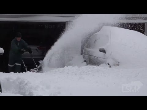 02-02-2021 Bernardsville, New Jersey Insane Snowfall Totals-Cleanup