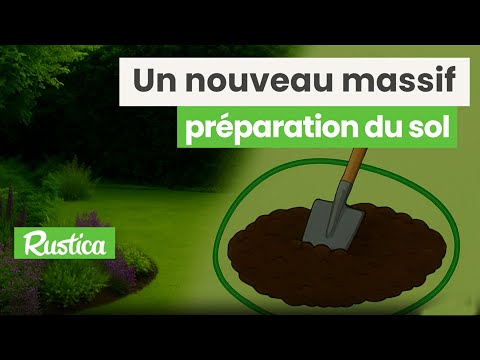 Creating a new flowerbed, soil preparation