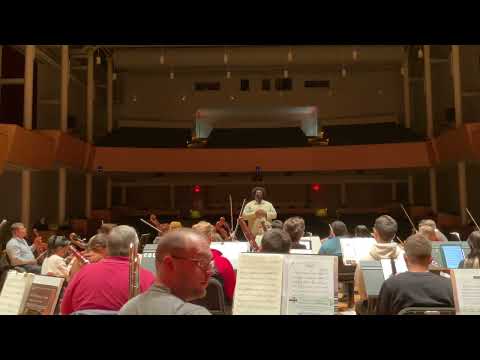 Sibelius - Finlandia rehearsal