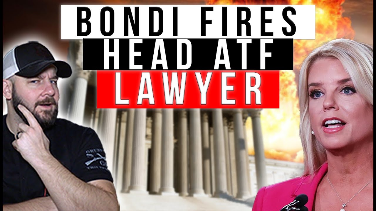 BOMBSHELL: AG Bondi FIRES BIDEN'S CHIEF ATF LAWYER & She's Promptly "ESCORTED FROM THE BUILDING"...