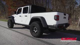 21061 Sport Cat-Back Exhaust System Jeep Gladiator JT Truck 3.6L V6 - Turndown Tip - video thumbnail 4