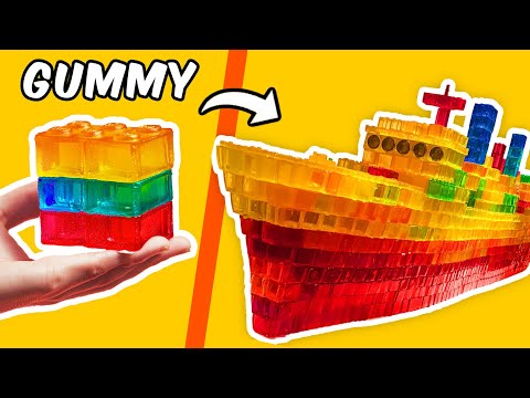LEGO but YOU CAN EAT IT...