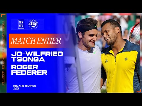 Jo-Wilfried Tsonga vs. Roger Federer - Quart de finale | Roland-Garros 2013
